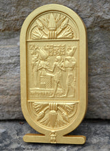 Load image into Gallery viewer, Egyptian Cartouche shenu Artifact Carved Sculpture Statue 8&quot; ww.Neo-Mfg.com Home decor k31
