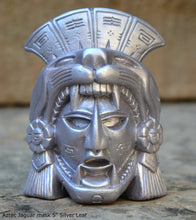 Load image into Gallery viewer, History Aztec Maya Artifact Warrior mask Jaguar Sculpture Statue 5&quot; Tall www.Neo-Mfg.com
