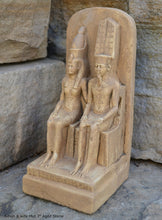 Load image into Gallery viewer, Egyptian God Amun &amp; Mut Sculpture museum reproduction art 7&quot; www.Neo-Mfg.com home decor
