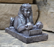 Load image into Gallery viewer, Egyptian SPHINX of Amenhotep III Artifact Carved Sculpture Statue 7&quot; ww.Neo-Mfg.com Home decor
