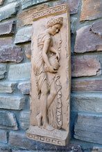 Load image into Gallery viewer, Roman Greek Carved nymph Fountain of Innocents Danaides of Argos Bowl Figure Sculptural Wall frieze plaque relief www.Neo-Mfg.com 22&quot;
