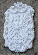 Load image into Gallery viewer, Coat Arms Griffin Crown Eagle wall sculpture plaque www.NEO-MFG.com 13.75&quot;
