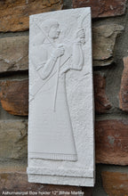 Load image into Gallery viewer, Assyrian Guard of the Kings Persian Persepolis art Wall Sculpture 12&quot; www.Neo-Mfg.com e18
