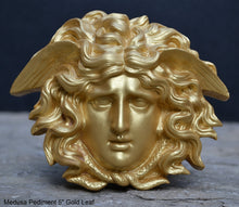 Load image into Gallery viewer, Medusa Gorgon bust Sculpture wall plaque www.Neo-Mfg.com 5&quot; home decor Museum Reproduction
