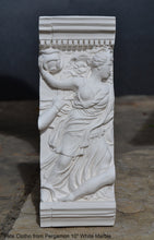 Load image into Gallery viewer, Roman Greek Fate Clotho from Pergamon Frieze Fragment Sculptural wall relief plaque www.Neo-Mfg.com 10&quot; home decor b26
