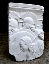 Load image into Gallery viewer, Roman Greek Hera Siphnian Sanctuary Apollo Sculptural Wall frieze plaque Fragment relief www.Neo-Mfg.com 16&quot; home decor
