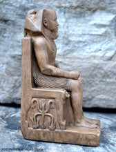 Load image into Gallery viewer, History Egyptian Khafra KHEPHREN Artifact Sculpture Statue 6&quot; www.Neo-Mfg.com Museum reproduction
