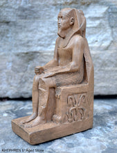 Load image into Gallery viewer, History Egyptian Khafra KHEPHREN Artifact Sculpture Statue 6&quot; www.Neo-Mfg.com Museum reproduction
