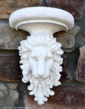 Load image into Gallery viewer, Lion sconce wall Sculpture plaque 9.5&quot; www.Neo-Mfg.com Home decor
