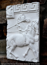 Load image into Gallery viewer, Charge of the Roman Charioteer Horse Sculpture Statue Chariot Horse 12&quot; www.Neo-mfg.com m4
