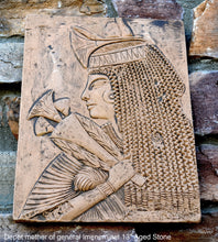 Load image into Gallery viewer, History Egyptian Depet mother of general Imeneminet Plaque Artifact Sculpture 13&quot; www.Neo-Mfg.com h2
