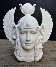 Load image into Gallery viewer, Egyptian Winged Isis in Head dress wall plaque Sculpture art 9&quot; www.Neo-Mfg.com home decor p16
