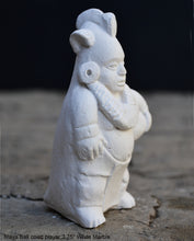 Load image into Gallery viewer, Aztec Maya Mesoamerica Chichen Itza Ball court Player statue sculpture figure www.Neo-Mfg.com 3.5&quot;
