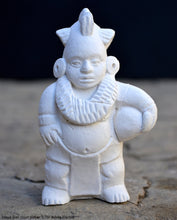 Load image into Gallery viewer, Aztec Maya Mesoamerica Chichen Itza Ball court Player statue sculpture figure www.Neo-Mfg.com 3.5&quot;
