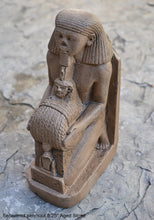 Load image into Gallery viewer, History Egyptian Senenmut senmout Artifact Sculpture Statue 8.25&quot; www.Neo-Mfg.com Museum reproduction
