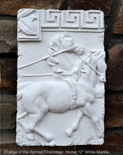 Load image into Gallery viewer, Charge of the Roman Charioteer Horse Sculpture Statue Chariot Horse 12&quot; www.Neo-mfg.com m4
