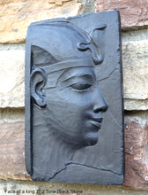 Load image into Gallery viewer, History Egyptian Stela Fragment carving Sculptural wall relief plaque www.Neo-Mfg.com 7&quot; b29
