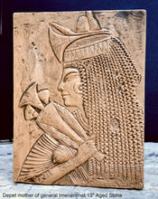 Load image into Gallery viewer, History Egyptian Depet mother of general Imeneminet Plaque Artifact Sculpture 13&quot; www.Neo-Mfg.com h2
