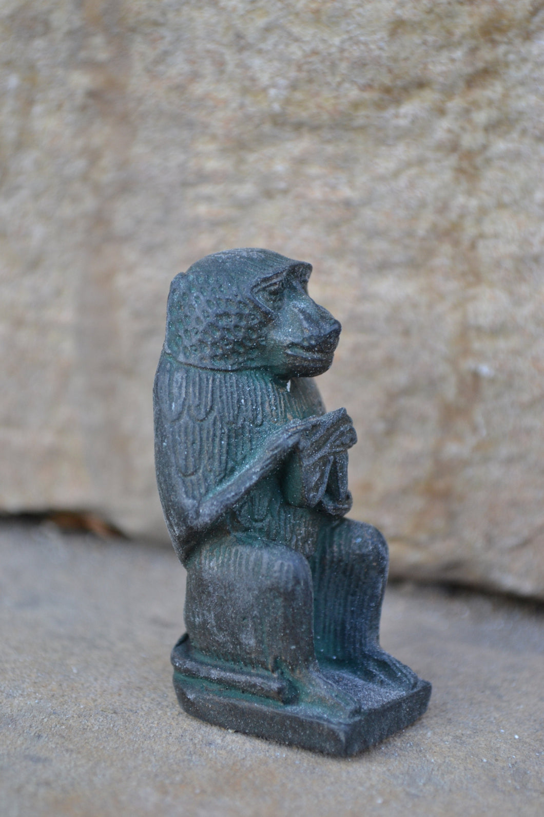 History Egyptian THOTH Hedj-wer god of wisdom Sculpture carving statue www.Neo-Mfg.com museum reproduction