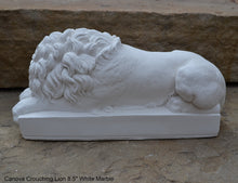 Load image into Gallery viewer, Canova Crouching Lion Sculpture Statue 8.5&quot; long www.Neo-Mfg.com home decor
