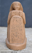 Load image into Gallery viewer, History Egyptian Amenwahsu Sculpture Statue www.Neo-mfg.com 6.5&quot; Museum reproduction
