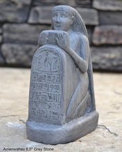 Load image into Gallery viewer, History Egyptian Amenwahsu Sculpture Statue www.Neo-mfg.com 6.5&quot; Museum reproduction
