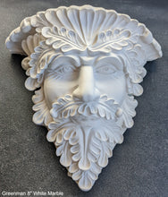 Load image into Gallery viewer, Greenman Leaf face sculpture wall plaque art www.neo-mfg.com 8&quot; home garden decor
