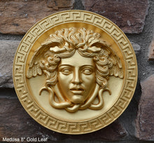 Load image into Gallery viewer, History Medusa Artifact Carved wall plaque Sculpture Statue 8&quot; www.Neo-Mfg.com high relief
