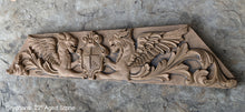 Load image into Gallery viewer, Griffin gryphons Winged lion wall Sculpture plaque 22&quot; www.Neo-Mfg.com Home decor mystical
