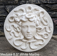 Load image into Gallery viewer, Roman Greek Medusa Sculptural wall relief plaque www.Neo-Mfg.com 8.5&quot; Museum reproduction n11
