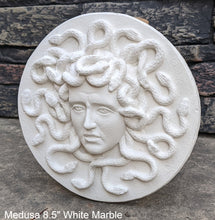 Load image into Gallery viewer, Roman Greek Medusa Sculptural wall relief plaque www.Neo-Mfg.com 8.5&quot; Museum reproduction n11
