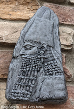 Load image into Gallery viewer, History Assyrian Sumerian King Sargon II Sculptural wall relief www.Neo-Mfg.com 10&quot; j8
