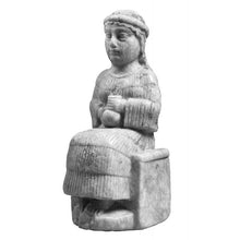 Load image into Gallery viewer, Sumerian Sculptural woman with aryballo www.Neo-Mfg.com 7.87&quot; Museum reproduction
