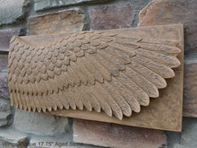 Load image into Gallery viewer, Angel Wing 17.5&quot; 2pc Set sculpture wall plaque www.NEO-MFG.com mounted wings
