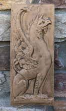 Load image into Gallery viewer, Griffin gryphon Winged wall Sculpture plaque 11.75&quot; www.Neo-Mfg.com Home decor mystical
