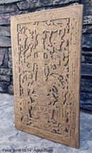 Load image into Gallery viewer, History Aztec Mayan sarcophagus of king K’inich Janaab’ Pakal wall plaque art 14&quot; www.Neo-Mfg.com
