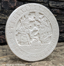 Load image into Gallery viewer, History Aztec Maya Artifact Altar 5 at Tikal Sculpture Statue 10&quot; Tall www.Neo-Mfg.com fragment
