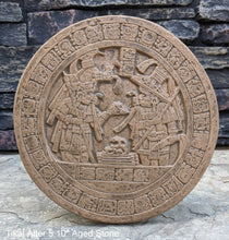 Load image into Gallery viewer, History Aztec Maya Artifact Altar 5 at Tikal Sculpture Statue 10&quot; Tall www.Neo-Mfg.com fragment
