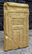 Load image into Gallery viewer, History Egyptian False Door Tomb Pepi-Ankh Iry Sculptural wall relief www.Neo-Mfg.com 9&quot; j29
