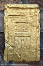 Load image into Gallery viewer, History Egyptian False Door Tomb Pepi-Ankh Iry Sculptural wall relief www.Neo-Mfg.com 9&quot; j29
