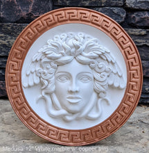 Load image into Gallery viewer, History Medusa Artifact Carved wall plaque Sculpture Statue 12&quot; www.Neo-Mfg.com high relief c6
