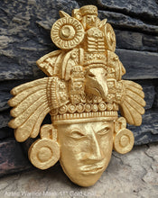 Load image into Gallery viewer, History Aztec Maya Artifact Warrior mask Sculpture Statue 11&quot; Tall www.Neo-Mfg.com
