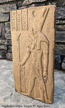 Load image into Gallery viewer, History Egyptian Horus Kom Ombo Temple Sculptural wall relief www.Neo-Mfg.com 11&quot; e5
