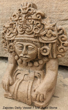 Load image into Gallery viewer, History Aztec Maya Mesoamerica Zapotec Deity Vessel Sculpture Statue www.Neo-Mfg.com 7 5/8&quot;
