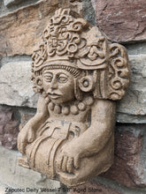 Load image into Gallery viewer, History Aztec Maya Mesoamerica Zapotec Deity Vessel Sculpture Statue www.Neo-Mfg.com 7 5/8&quot;
