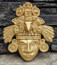 Load image into Gallery viewer, History Aztec Maya Artifact Warrior mask Sculpture Statue 11&quot; Tall www.Neo-Mfg.com
