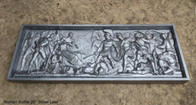 Load image into Gallery viewer, Greek Roman Sarcophagus Battle Scene Sculpture museum reproduction art 26&quot; www.Neo-Mfg.com home decor relief
