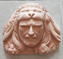 Load image into Gallery viewer, Roman Greek Hercules w/ lion Sculptural Wall relief www.Neo-Mfg.com Potsam Germany
