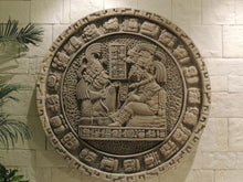 Load image into Gallery viewer, Aztec Mayan Lintel 17 Yakchilan Zodiac Artifact Carved Sculpture Statue 14&quot; www.Neo-Mfg.com
