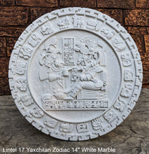 Load image into Gallery viewer, Aztec Mayan Lintel 17 Yakchilan Zodiac Artifact Carved Sculpture Statue 14&quot; www.Neo-Mfg.com
